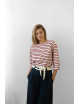 MARINIÈRE Rayas rojas oversized