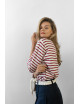 MARINIÈRE Rayas rojas oversized